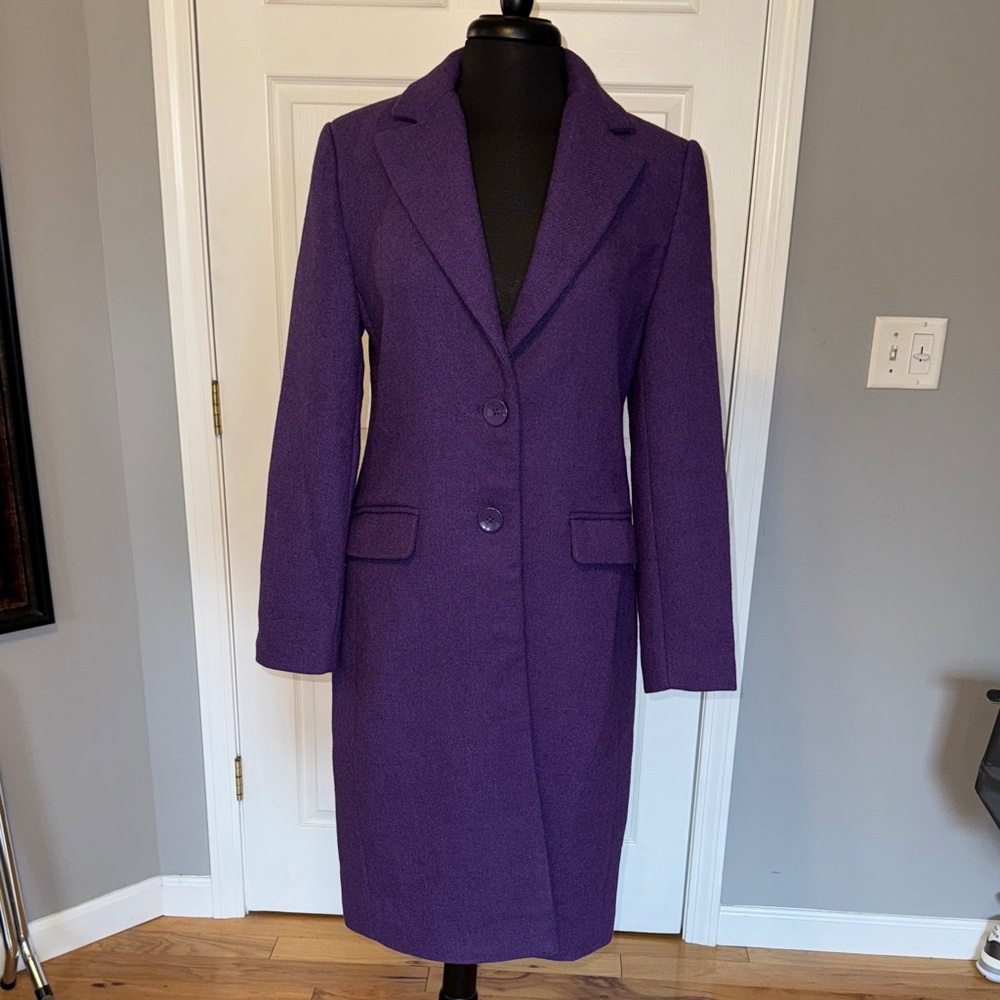 House of Harlow1960 Purple Women's Coat
